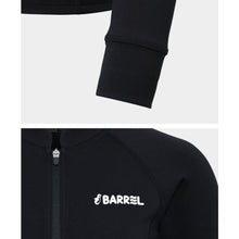 Load image into Gallery viewer, Rashguards: Barrel Kids Essential Zip Up Rash Guard-BLACK - BARREL, BARREL HK, Black, BRIV24HKOPT03, Clothing | B4SKWZR301BLK130