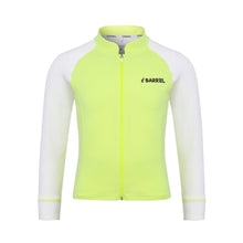 Load image into Gallery viewer, Barrel Kids Essential Zip Up Rash Guard-NEON - Barrel / Neon / 110 - Rashguards | BARREL HK