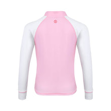 Load image into Gallery viewer, Barrel Kids Essential Zip Up Rash Guard-PINK - Rashguards | BARREL HK
