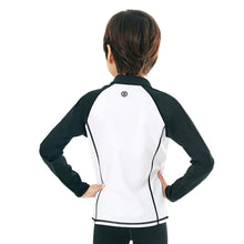 Load image into Gallery viewer, Rashguards: Barrel Kids Essential Zip Up RashGuard-WHITE - 2025, BARREL, BARREL HK, Blue, BRIV25HKOP01