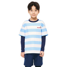 Load image into Gallery viewer, Barrel Kids Nautical S/S Layered Rashguard-SKY - Barrel / Skyblue / 130 - Rashguards | BARREL HK