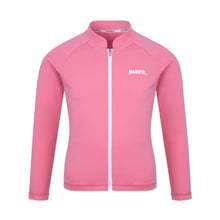 Load image into Gallery viewer, Rashguards: Barrel Kids Nautical ZipUp Rashguard-ROSE - Barrel / Pink / 120 / 2025, BARREL, BARREL HK, BRIV25HKOP02, Clothing