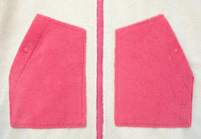 Load image into Gallery viewer, Barrel Kids Raglan Zip - Up Poncho Towel - PINK - Poncho Towels | BARREL HK