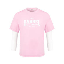 Load image into Gallery viewer, Barrel Kids Romantic Motion Layered Rashguard-PINK - Barrel / Pink / 120 - Rashguards | BARREL HK