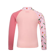 Load image into Gallery viewer, Barrel Kids Sunset Check Farm Odd Rashguard-PINK - Rashguards | BARREL HK
