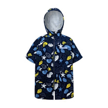 Load image into Gallery viewer, Barrel Kids Swell ZipUp Poncho Towel-SHELL FRIENDS - Barrel / Shell Friends / S - Poncho Towels | BARREL HK