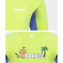 Load image into Gallery viewer, Rashguards: Barrel Kids Tropical Zip-Up Rash Guard-GREEN - BARREL, BARREL HK, BRIV24HKOPT03, Clothing, Fashion | B4SKWZR303AGN120