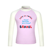 Load image into Gallery viewer, Barrel Kids Vibe Raglan Rashguard-PINK - Barrel / Pink / 110 - Rashguards | BARREL HK