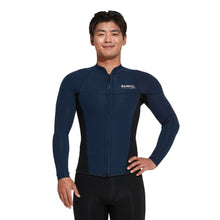 Load image into Gallery viewer, Tops: Barrel Men Active 2MM Neoprene Jacket-NAVY - BARREL, BARREL HK, BRIV24HKOPT03, Fashion, Gear | B4SMWNP101BLK095