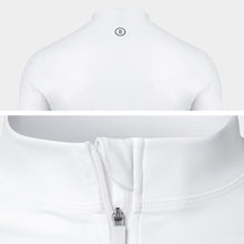 Load image into Gallery viewer, Barrel Men Essential Relax ZipUp Rashguard-WHITE - Rashguards | BARREL HK