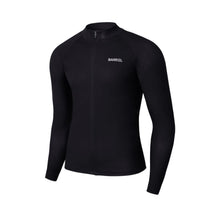 Load image into Gallery viewer, Barrel Men Essential Zip - Up Rashguard - BLACK - Rashguards | BARREL HK