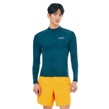 Load image into Gallery viewer, Rashguards: Barrel Men Essential Zip Up Rashguard-GREEN - Barrel / Green / M (95) / 2025, BARREL, BARREL HK, BRIV25HKOP01, Clothing