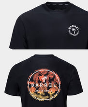 Load image into Gallery viewer, Barrel Men Sunset S/S Rashguard-BLACK - Rashguards | BARREL HK