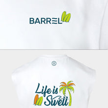 Load image into Gallery viewer, Barrel Men Tropical Sleeveless Rash Guard-WHITE - Rashguards | BARREL HK