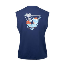 Load image into Gallery viewer, Rashguards: Barrel Men Tropical Sleeveless Rashguard-NAVY - 2025, BARREL, BARREL HK, BRIV25HKOP02, Clothing