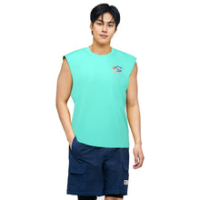 Load image into Gallery viewer, Rashguards: Barrel Men Tropical Sleeveless Rashguard-OCEAN - 2025, BARREL, BARREL HK, BRIV25HKOP02, Clothing