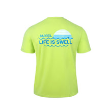 Load image into Gallery viewer, Barrel Men Vibe Sunset S/S Rashguard-GREEN - Rashguards | BARREL HK
