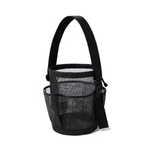 Load image into Gallery viewer, Barrel Mesh Shower Totebag-BLACK - Barrel / Black - Mesh Bags | BARREL HK