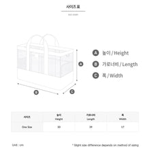 Load image into Gallery viewer, Barrel Square Totebag-BLACK - Barrel / Black - Mesh Bags | BARREL HK