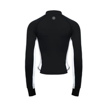Load image into Gallery viewer, Rashguards: Barrel Women Color Scheme Crop Zip Rashguard-BLACK - 2025, BARREL, BARREL HK, Black, BRIV25HKOP02