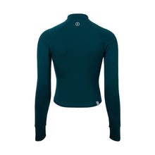 Load image into Gallery viewer, Rashguards: Barrel Women Essential Crop Zip Rashguard-GREEN - 2025, BARREL, BARREL HK, BRIV25HKOP02, Burgundy