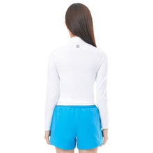 Load image into Gallery viewer, Rashguards: Barrel Women Essential Half Zip Crop Rashguard-WHITE - 2025, BARREL, BARREL HK, BRIV25HKOP01, Clothing