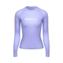 Load image into Gallery viewer, Rashguards: Barrel Women Essential Rashguard-PURPLE - Barrel / Purple / S (085) / 2023, BARREL, BARREL HK, Barrel / Green / L, Barrel