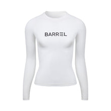 Load image into Gallery viewer, Barrel Women Essential Rashguard-WHITE - Barrel / White / XS (080) - Rashguards | BARREL HK