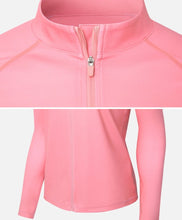 Load image into Gallery viewer, Barrel Women Essential Relax ZipUp Rashguard-PINK - Rashguards | BARREL HK