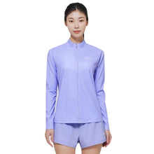 Load image into Gallery viewer, Barrel Women Essential Relax ZipUp Rashguard-PURPLE - Rashguards | BARREL HK