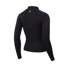 Load image into Gallery viewer, Barrel Women Essential Zip-Up Rashguard-BLACK - Rashguards | BARREL HK