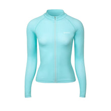 Load image into Gallery viewer, Barrel Women Essential Zip-Up Rashguard-MINT - Barrel / Mint / XS - Rashguards | BARREL HK