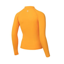 Load image into Gallery viewer, Barrel Women Essential Zip-Up Rashguard-ORANGE - Rashguards | BARREL HK