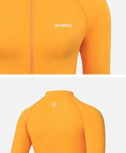 Load image into Gallery viewer, Barrel Women Essential Zip-Up Rashguard-ORANGE - Rashguards | BARREL HK