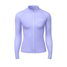 Load image into Gallery viewer, Barrel Women Essential Zip-Up Rashguard-PURPLE - Barrel / Purple / XS - Rashguards | BARREL HK