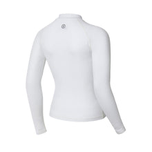 Load image into Gallery viewer, Barrel Women Essential Zip-Up Rashguard-WHITE - Rashguards | BARREL HK