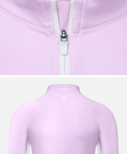 Load image into Gallery viewer, Barrel Women Motion Crop Zip-Up Rashguard-PINK - Rashguards | BARREL HK