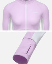 Load image into Gallery viewer, Barrel Women Motion Crop Zip-Up Rashguard-PINK - Rashguards | BARREL HK