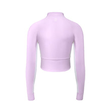 Load image into Gallery viewer, Barrel Women Motion Crop Zip-Up Rashguard-PINK - Rashguards | BARREL HK