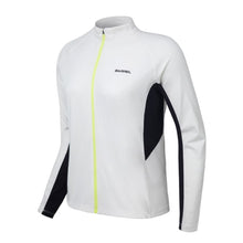 Load image into Gallery viewer, Barrel Women Motion Zip-Up Rashguard-WHITE - Rashguards | BARREL HK