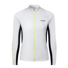 Load image into Gallery viewer, Barrel Women Motion Zip-Up Rashguard-WHITE - Barrel / White / S (85) - Rashguards | BARREL HK