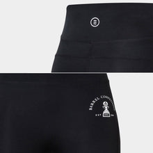 Load image into Gallery viewer, Barrel Women Nautical Half Water Leggings-BLACK - Water Leggings | BARREL HK