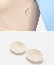 Load image into Gallery viewer, Barrel Women Resort Half Zip Crop Rashguard-BLUE - Rashguards | BARREL HK