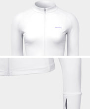 Load image into Gallery viewer, Barrel Women Resort Zip-Up Rashguard-WHITE - Rashguards | BARREL HK