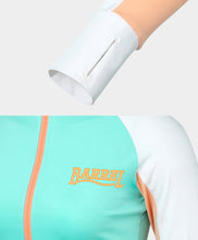 Load image into Gallery viewer, Barrel Women Romantic Crop Zip Up Rashguard-MINT - Rashguards | BARREL HK