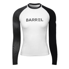 Load image into Gallery viewer, Barrel Women Sunset Palm Tree Odd Rashguard-BLACK - Barrel / Black / S (85) - Rashguards | BARREL HK