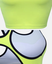 Load image into Gallery viewer, Barrel Women Vibe Half Bra Top-GREEN - Water/Sports Bras | BARREL HK