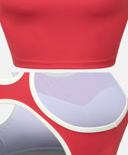 Load image into Gallery viewer, Barrel Women Vibe Half Bra Top-RED - Water/Sports Bras | BARREL HK
