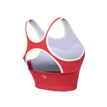 Load image into Gallery viewer, Barrel Women Vibe Half Bra Top-RED - Water/Sports Bras | BARREL HK