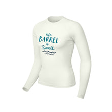 Load image into Gallery viewer, Barrel Women Vibe Swell Rashguard-IVORY - Rashguards | BARREL HK